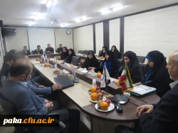 معارفه معاون توسعه منابع و امور دانشجویی 2