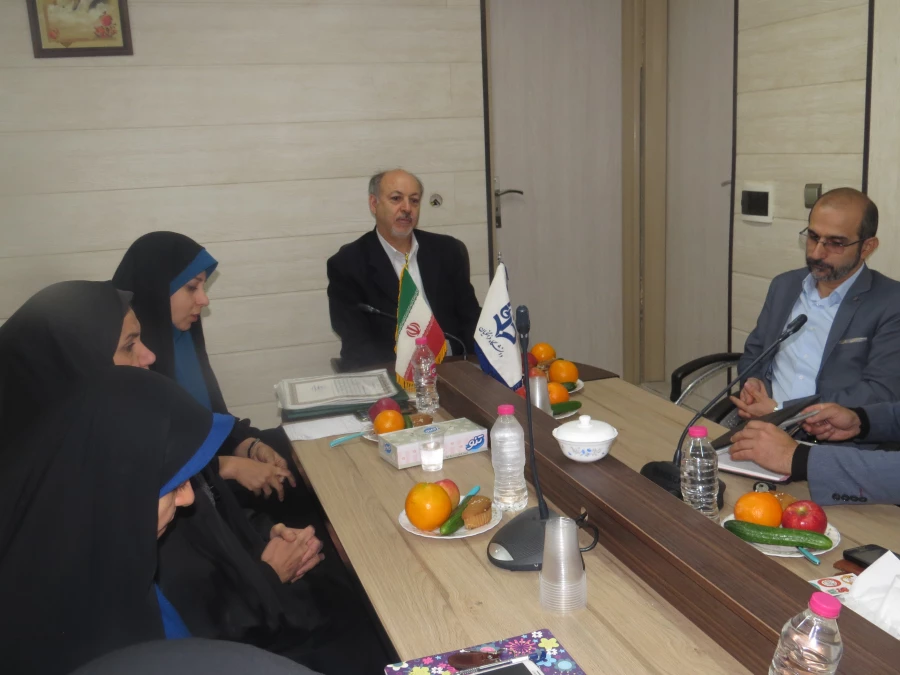 معارفه معاون توسعه منابع و امور دانشجویی 3