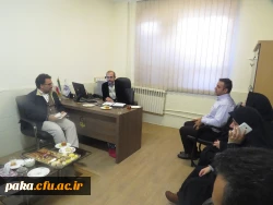 اولین جلسه معاونت توسعه منابع وامور دانشجویی پردیس امیر کبیر با همکاران 2