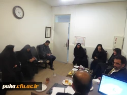 اولین جلسه معاونت توسعه منابع وامور دانشجویی پردیس امیر کبیر با همکاران 3
