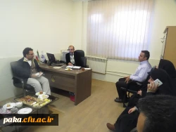 اولین جلسه معاونت توسعه منابع وامور دانشجویی پردیس امیر کبیر با همکاران 2