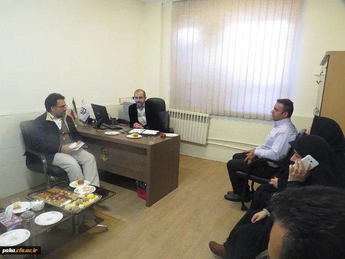 اولین جلسه معاونت توسعه منابع وامور دانشجویی پردیس امیر کبیر با همکاران 2