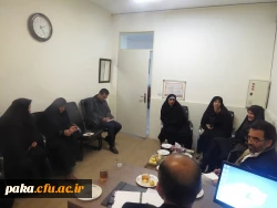 اولین جلسه معاونت توسعه منابع وامور دانشجویی پردیس امیر کبیر با همکاران 3