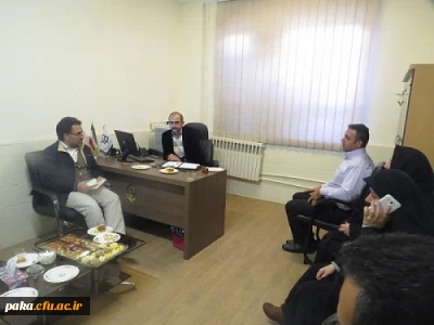 اولین جلسه معاونت توسعه منابع وامور دانشجویی پردیس امیر کبیر با همکاران