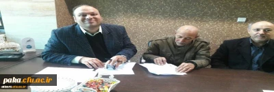 انعقاد قرارداد با خیرین برای اقدام عمرانی در پردیس امیرکبیر