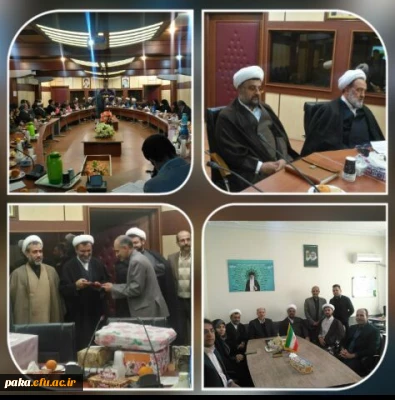 جلسه تودیع و معارفه مسئول نهاد مقام معظم دانشگاه فرهنگیان در استان البرز