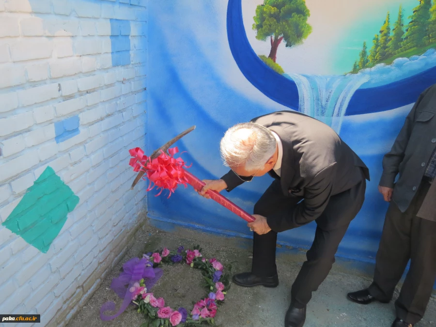 برگزاری مراسم کلنگ زنی خوابگاه دانشجویی پردیس امیر کبیر 10