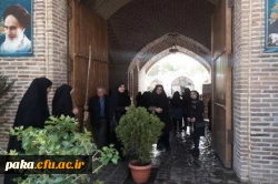بازدید دانشجویان از ابنیه های تاریخی شهر کرج 4