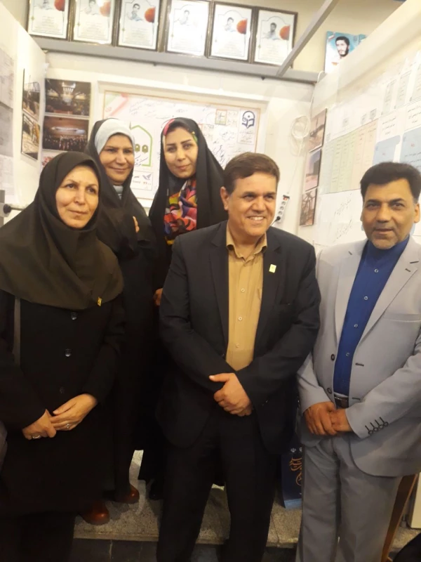 حضور سرکار خانم دکتر فریبا عطایی و پیشکسوتان دانشگاه فرهنگیان استان البرز در مراسم نکوداشت یکصدمین سال تاسیس تربیت معلم در ایران 3