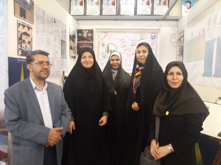 حضور سرکار خانم دکتر فریبا عطایی و پیشکسوتان دانشگاه فرهنگیان استان البرز در مراسم نکوداشت یکصدمین سال تاسیس تربیت معلم در ایران 5