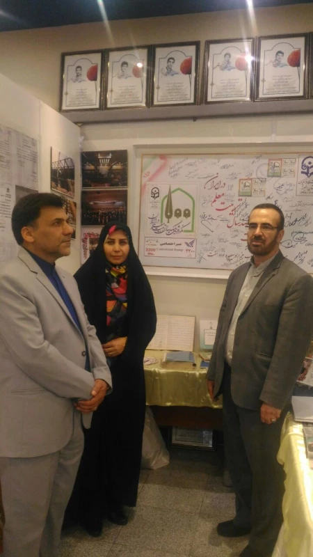 حضور سرکار خانم دکتر فریبا عطایی و پیشکسوتان دانشگاه فرهنگیان استان البرز در مراسم نکوداشت یکصدمین سال تاسیس تربیت معلم در ایران 7