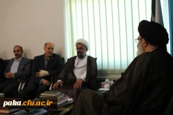 دیدار مسئولین دانشگاه با امام جمعه محترم شهرستان کرج 2