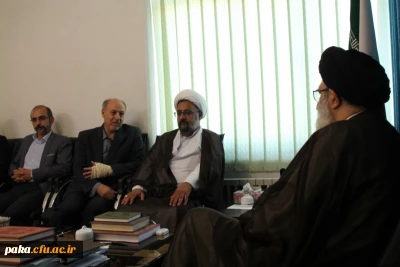 دیدار مسئولین دانشگاه با امام جمعه محترم شهرستان کرج