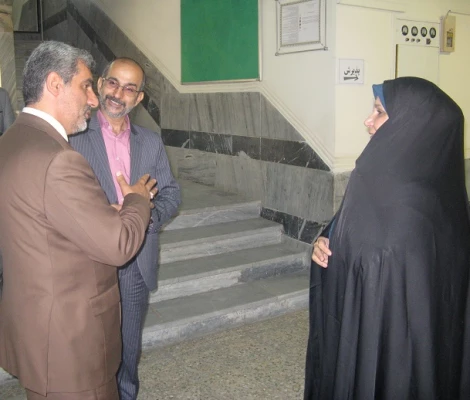 بازدید مدیرکل آموزش و پرورش استان البرز از مراحل مصاحبه داوطلبان ورود به دانشگاه فرهنگیان 5