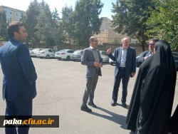 بازدید معاونت محترم دانشجویی دانشگاه فرهنگیان از پردیس امیرکبیر 2