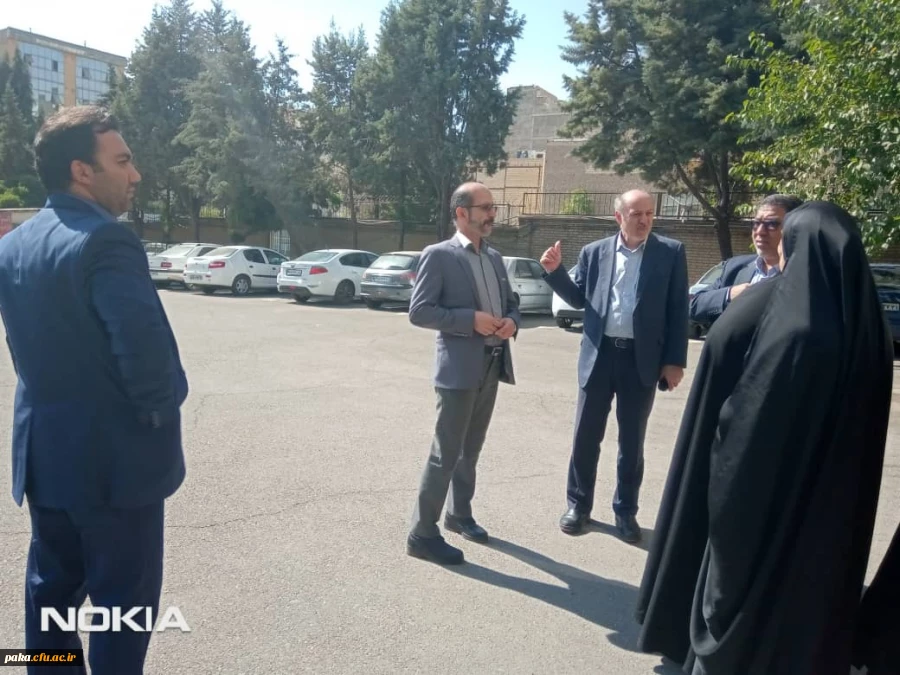 بازدید معاونت محترم دانشجویی دانشگاه فرهنگیان از پردیس امیرکبیر 2