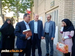 بازدید معاونت محترم دانشجویی دانشگاه فرهنگیان از پردیس امیرکبیر 4