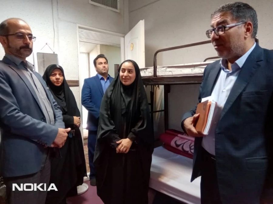 بازدید معاونت محترم دانشجویی دانشگاه فرهنگیان از پردیس امیرکبیر 5