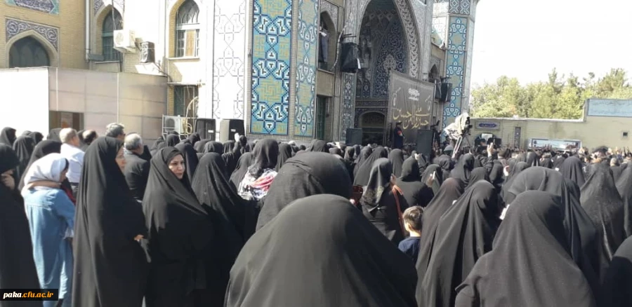 حضور مسئولین و دانشجو معلمان پردیس در مراسم اربعین حسینی 2