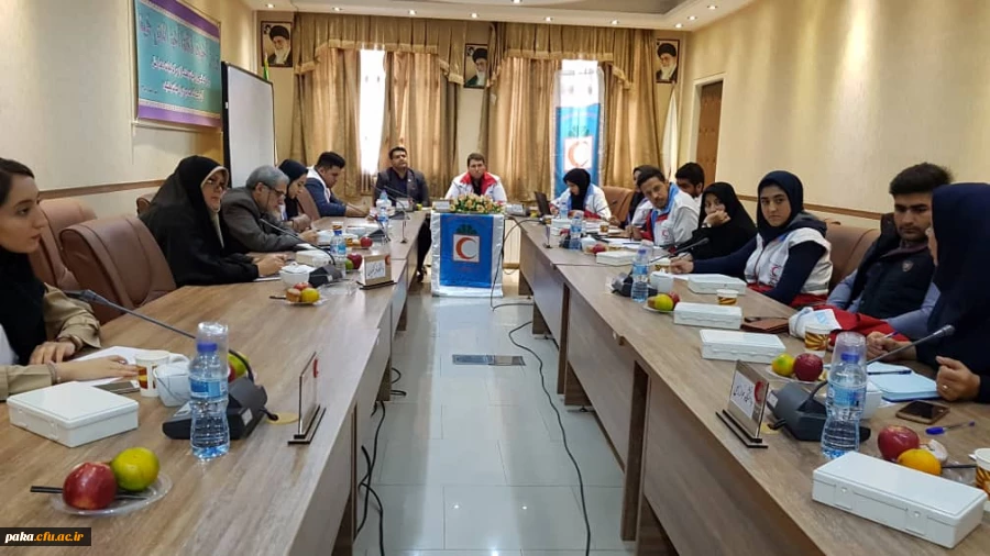 حضور کارشناس مسئول امور فرهنگی در جلسه هماهنگی هلال احمر استان البرز 2