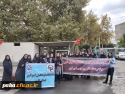 حرکت دسته عزاداری دانشگاهیان البرز 2