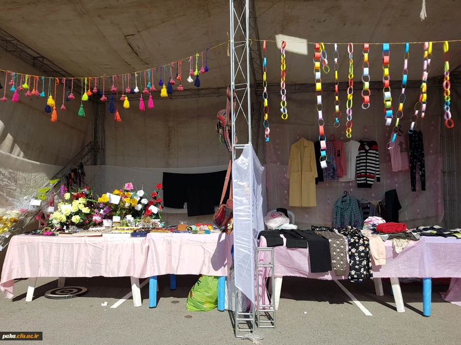 گزارش افتتاحیه بازارچه خیریه 4