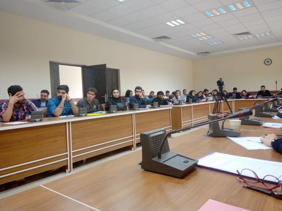 شرکت دانشجو معلم خانم ظریفه برخورداری در یازدهمین نشست سالانه دبیران کانون های فرهنگی دانشگاه های سراسر کشور 2