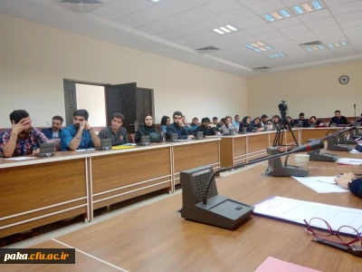 شرکت دانشجو معلم خانم ظریفه برخورداری در یازدهمین نشست سالانه دبیران کانون های فرهنگی دانشگاه های سراسر کشور