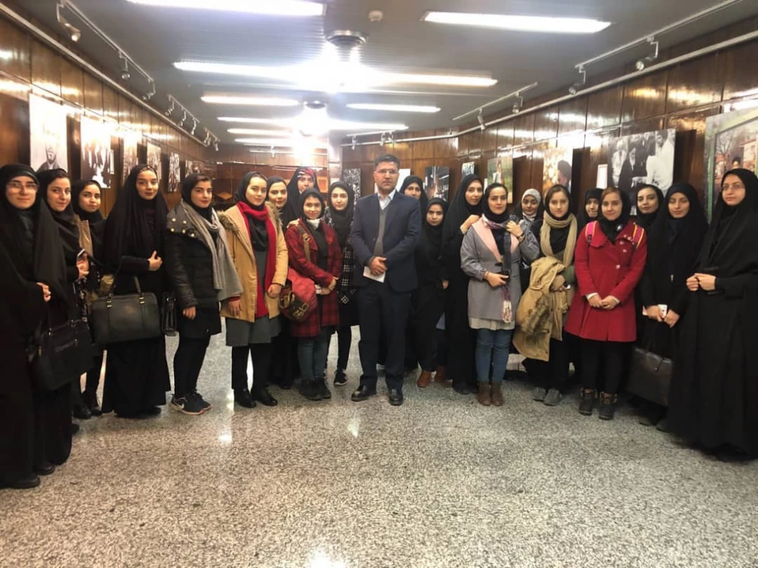 بازدید از جماران و کاخ سعد اباد 2