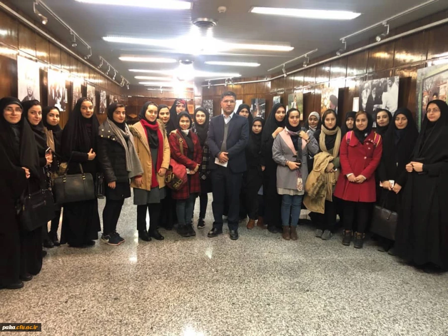 بازدید از جماران و کاخ سعد اباد 2