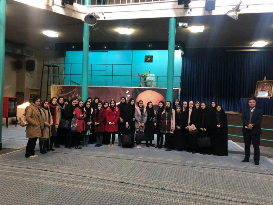 بازدید از جماران و کاخ سعد اباد 5