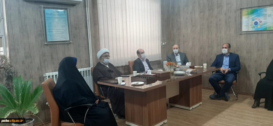 حضور سرپرست محترم مدیریت امور پردیس های استان البرز در پردیس امیرکبیر 2