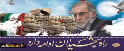 پیام تسلیت مدیریت امور پردیس های استان در پی شهادت دکتر محسن فخری زاده