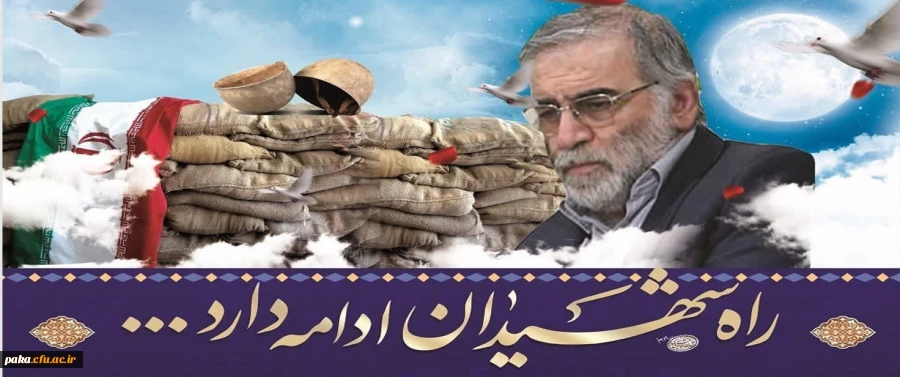 پیام تسلیت مدیریت امور پردیس های استان در پی شهادت دکتر محسن فخری زاده 2
