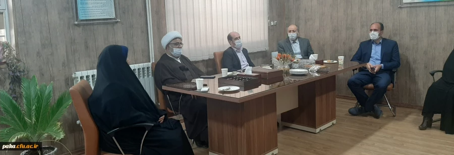 حضور سرپرست محترم مدیریت امور پردیس های استان البرز در پردیس امیرکبیر 2