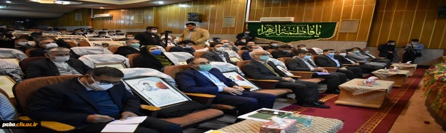 برگزاری مراسم نودانشجومعلمان باحضور جناب آقای دکتر خنیفر و مسئولین وزارتی و استانی استان البرز در دانشگاه فرهنگیان  3