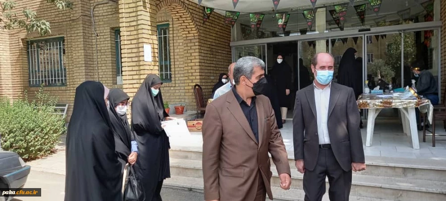 بازدید مدیرکل آموزش و پرورش استان البرز از روند مصاحبه پذیرفته شدگان دانشگاه فرهنگیان پردیس امیرکبیر 2