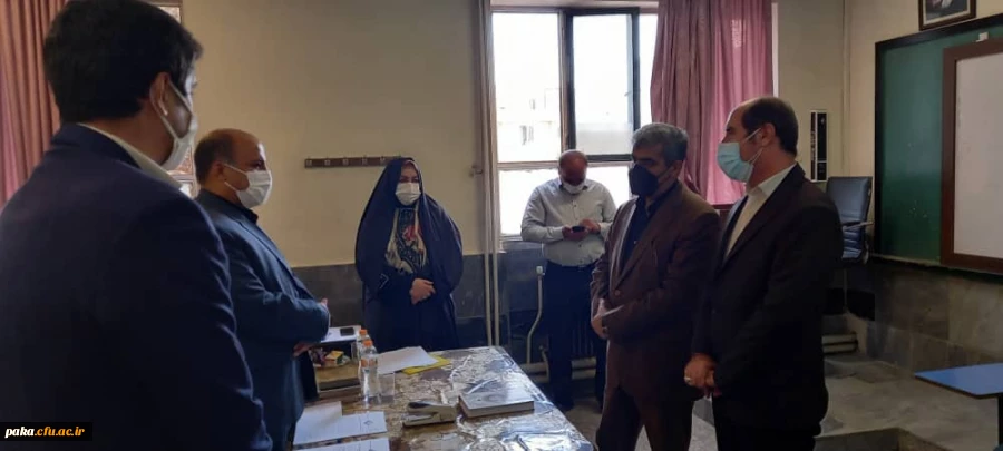 بازدید مدیرکل آموزش و پرورش استان البرز از روند مصاحبه پذیرفته شدگان دانشگاه فرهنگیان پردیس امیرکبیر 4