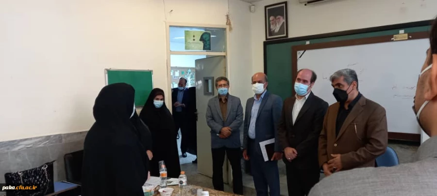 بازدید مدیرکل آموزش و پرورش استان البرز از روند مصاحبه پذیرفته شدگان دانشگاه فرهنگیان پردیس امیرکبیر 7