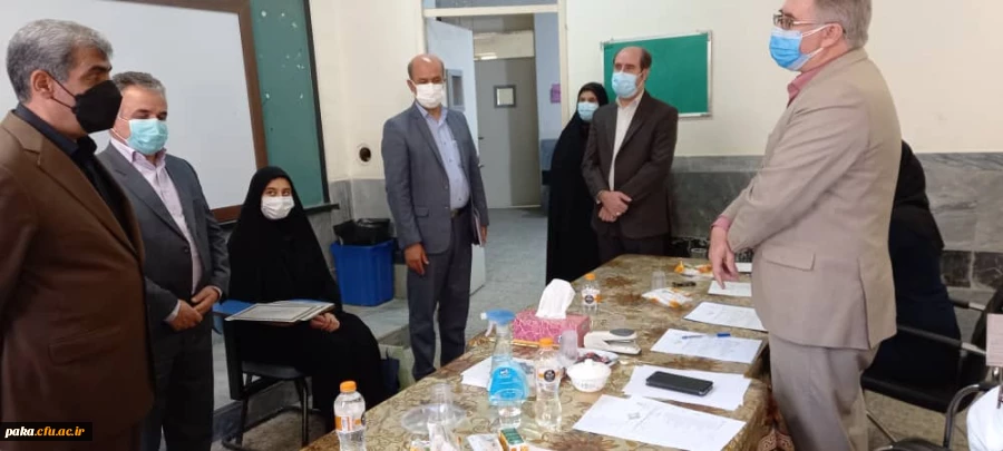 بازدید مدیرکل آموزش و پرورش استان البرز از روند مصاحبه پذیرفته شدگان دانشگاه فرهنگیان پردیس امیرکبیر 9