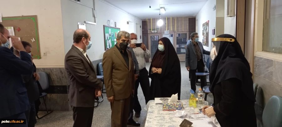 بازدید مدیرکل آموزش و پرورش استان البرز از روند مصاحبه پذیرفته شدگان دانشگاه فرهنگیان پردیس امیرکبیر 4