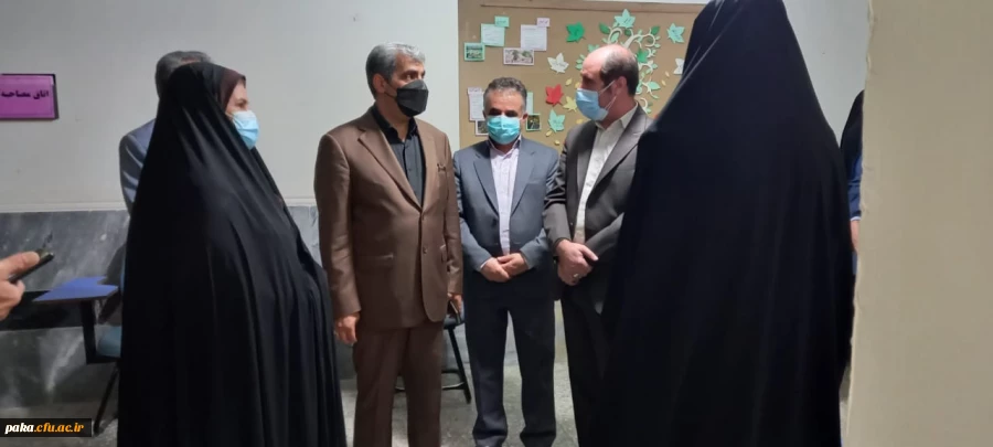 بازدید مدیرکل آموزش و پرورش استان البرز از روند مصاحبه پذیرفته شدگان دانشگاه فرهنگیان پردیس امیرکبیر 3