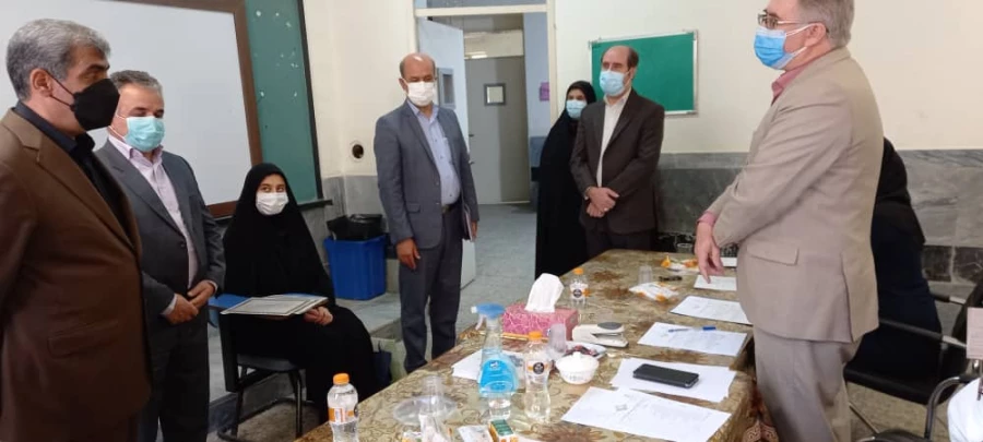 بازدید مدیرکل آموزش و پرورش استان البرز از روند مصاحبه پذیرفته شدگان دانشگاه فرهنگیان پردیس امیرکبیر 4