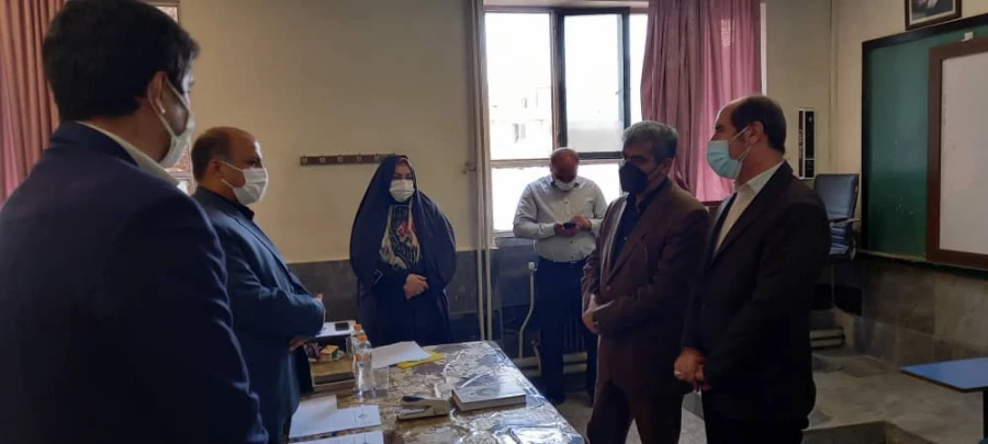 بازدید مدیرکل آموزش و پرورش استان البرز از روند مصاحبه پذیرفته شدگان دانشگاه فرهنگیان پردیس امیرکبیر 8