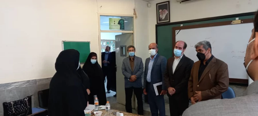 بازدید مدیرکل آموزش و پرورش استان البرز از روند مصاحبه پذیرفته شدگان دانشگاه فرهنگیان پردیس امیرکبیر 11