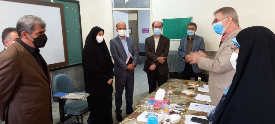 بازدید مدیرکل آموزش و پرورش استان البرز از روند مصاحبه پذیرفته شدگان دانشگاه فرهنگیان پردیس امیرکبیر 12