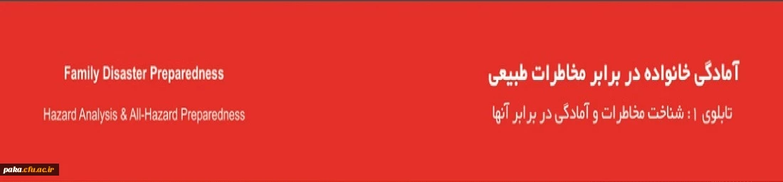 آمادگی در مقابل زلزله